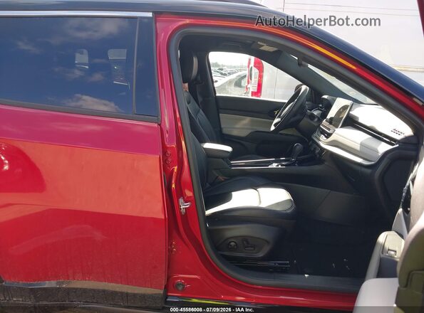 3C4NJDCN0ST614506 2025 JEEP COMPASS Red Widok wnętrza z przodu