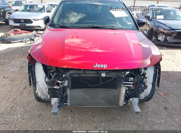 3C4NJDCN0ST614506 2025 JEEP COMPASS Red Widok wnętrza z tyłu
