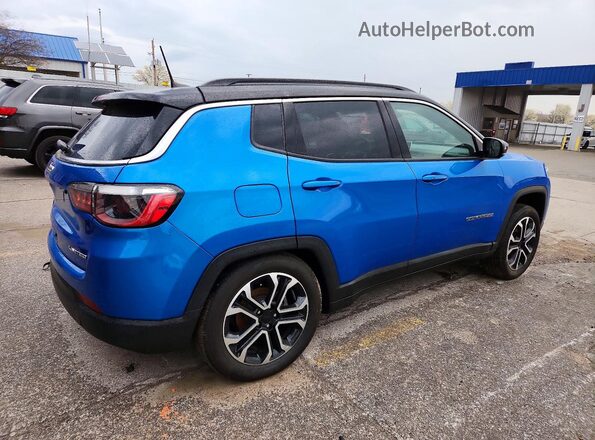 3C4NJDCN1PT518598 2023 JEEP COMPASS Blue Հետևի աջ