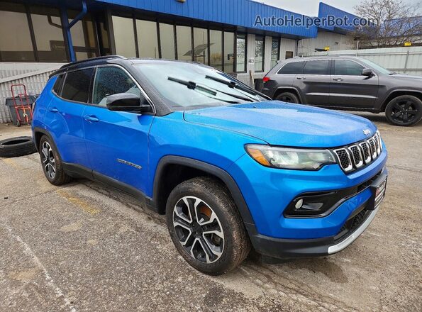 3C4NJDCN1PT518598 2023 JEEP COMPASS Blue Առջևի աջ