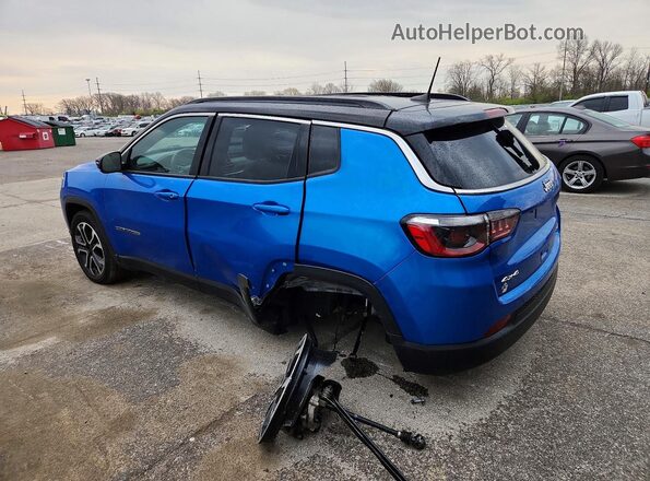 3C4NJDCN1PT518598 2023 JEEP COMPASS Blue Հետևի ձախ