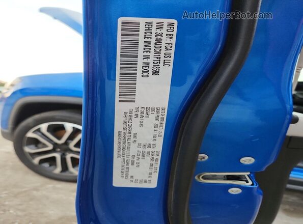 3C4NJDCN1PT518598 2023 JEEP COMPASS Blue Սալոնի 360 աստիճան տեսք