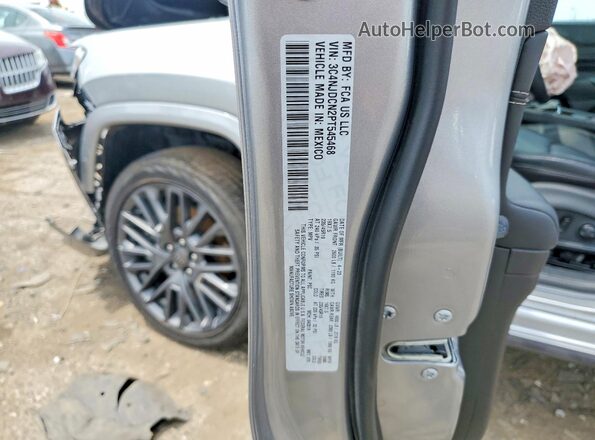 3C4NJDCN2PT545468 2023 JEEP COMPASS Silver VIN կոդի պիտակի տեսք