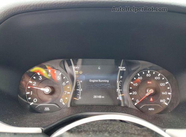 3C4NJDCN2RT120920 2024 JEEP COMPASS Gray Вид щитка приладів