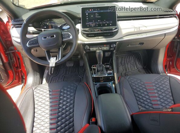3C4NJDCN2RT597461 2024 JEEP COMPASS Red Առջևի վահանակի տեսք