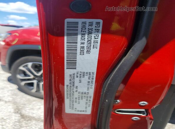 3C4NJDCN2RT597461 2024 JEEP COMPASS Red Շարժիչի բաժամունքի տեսք