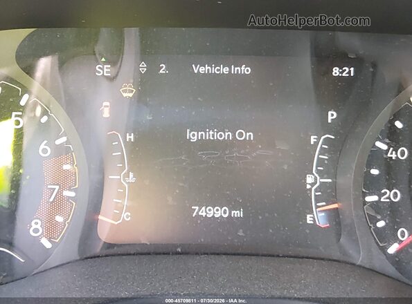3C4NJDCN2ST505125 2025 JEEP COMPASS White უკანა სავარძლების ხედი