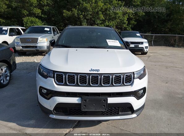 3C4NJDCN2ST505125 2025 JEEP COMPASS White ხელსაწყოთა პანელის ხედი