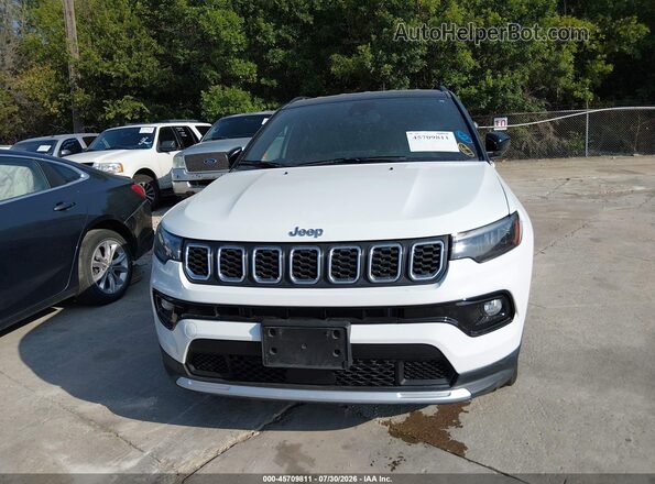 3C4NJDCN2ST505125 2025 JEEP COMPASS White წინა ხედი