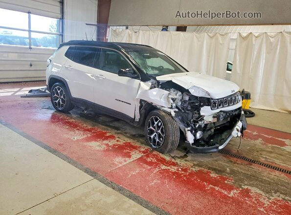 3C4NJDCN2ST602681 2025 JEEP COMPASS White Передня права чверть