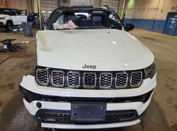 3C4NJDCN2ST621540 2025 JEEP COMPASS White Вид спереду