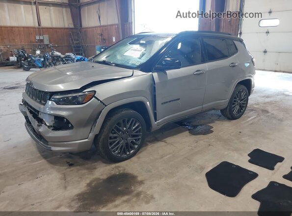 3C4NJDCN3PT555359 2023 JEEP COMPASS Gray წინა მარცხენა ხედი სამი მეოთხედიდან