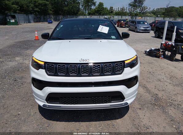 3C4NJDCN3RT140111 2024 JEEP COMPASS White Widok zestawu wskaźników