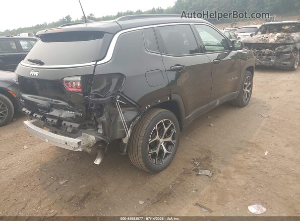 3C4NJDCN3RT162867 2024 JEEP COMPASS Черный Задняя правая четверть