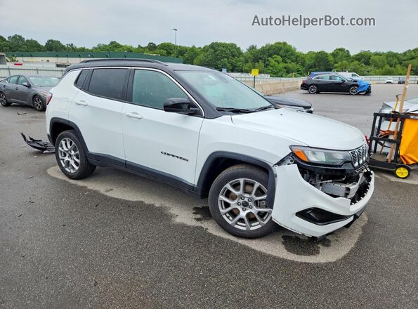 3C4NJDCN3ST508258 2025 JEEP COMPASS Белый Передняя правая четверть