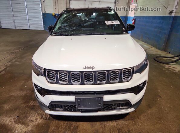 3C4NJDCN3ST511161 2025 JEEP COMPASS White Դիմացի տեսք