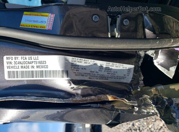 3C4NJDCN4PT516523 2023 JEEP COMPASS Gray Вид підкапотного простору