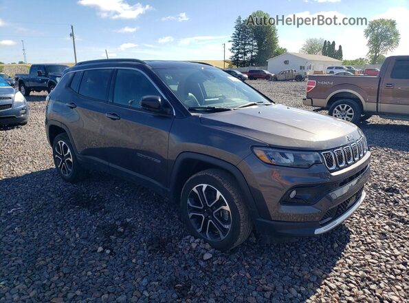 3C4NJDCN4PT516523 2023 JEEP COMPASS Gray Передня права чверть