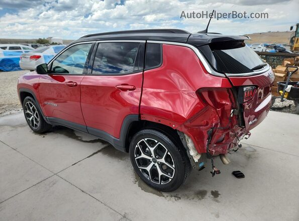 3C4NJDCN4ST557534 2025 JEEP COMPASS Red Widok wnętrza 360 stopni