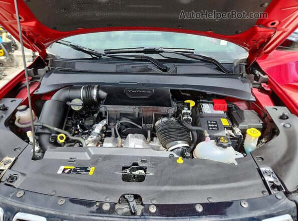 3C4NJDCN4ST557534 2025 JEEP COMPASS Red Widok wnętrza z tyłu