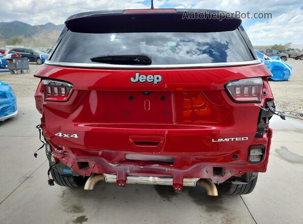 3C4NJDCN4ST557534 2025 JEEP COMPASS Red Widok z tyłu
