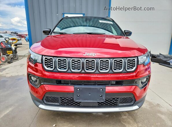 3C4NJDCN4ST557534 2025 JEEP COMPASS Red Widok z przodu