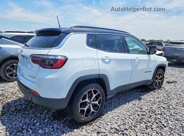 3C4NJDCN4ST585169 2025 JEEP COMPASS Белый Задняя правая четверть