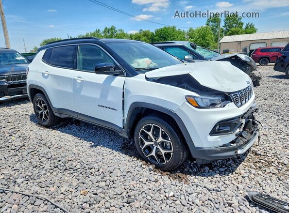 3C4NJDCN4ST585169 2025 JEEP COMPASS Белый Передняя правая четверть