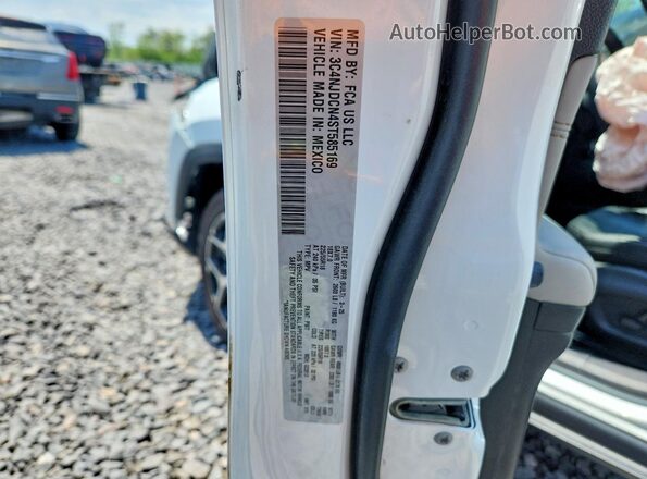 3C4NJDCN4ST585169 2025 JEEP COMPASS Белый Вид наклейки с VIN-кодом