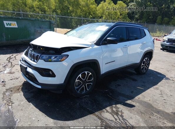 3C4NJDCN5PT523495 2023 JEEP COMPASS White Передня ліва чверть