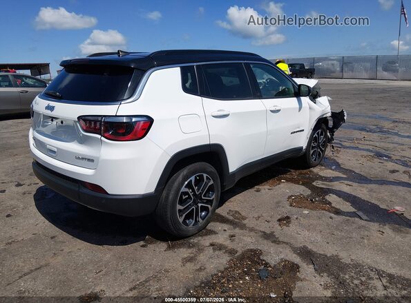 3C4NJDCN5PT523495 2023 JEEP COMPASS White Задня права чверть