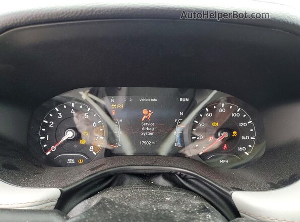 3C4NJDCN5RT141454 2024 JEEP COMPASS Blue Instrument cluster view