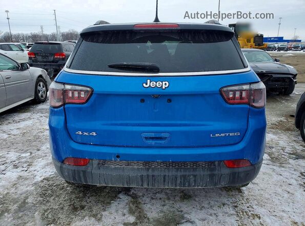 3C4NJDCN5RT141454 2024 JEEP COMPASS Blue Rear view
