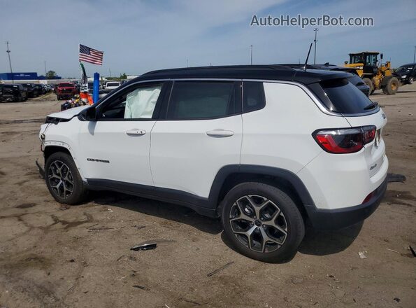 3C4NJDCN5ST557932 2025 JEEP COMPASS White Trasero izquierdo