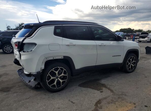 3C4NJDCN5ST561849 2025 JEEP COMPASS White Задня права чверть