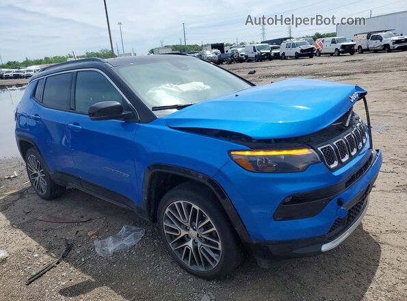 3C4NJDCN6PT503742 2023 JEEP COMPASS Blue Przód prawy