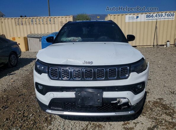 3C4NJDCN6ST526091 2025 JEEP COMPASS White Դիմացի տեսք