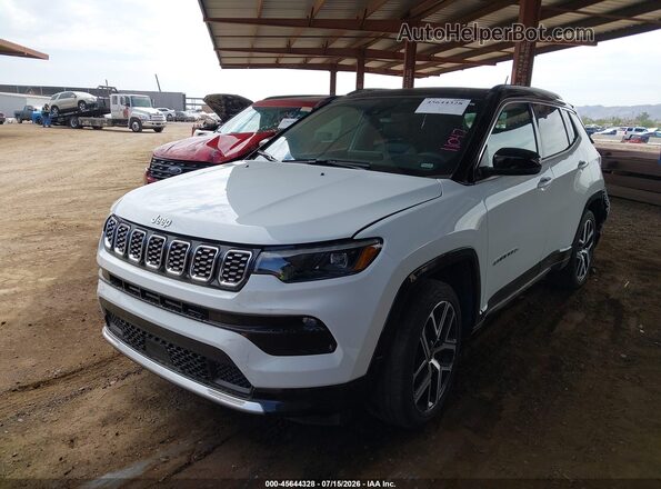 3C4NJDCN6ST615935 2025 JEEP COMPASS White Przód lewy