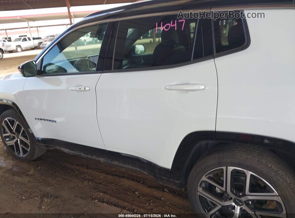 3C4NJDCN6ST615935 2025 JEEP COMPASS White Widok wnętrza 360 stopni