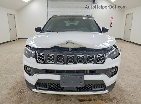 3C4NJDCN6TT182067 2026 JEEP COMPASS White Widok z przodu