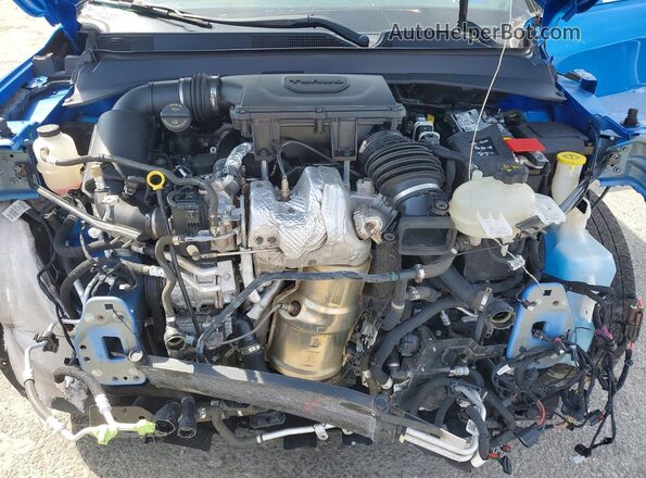 3C4NJDCN7PT566025 2023 JEEP COMPASS Blue Vista del compartimento del motor