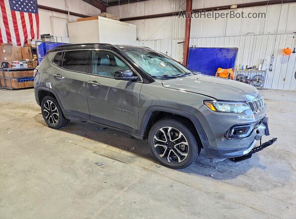 3C4NJDCN7PT566106 2023 JEEP COMPASS Серый Передняя правая четверть