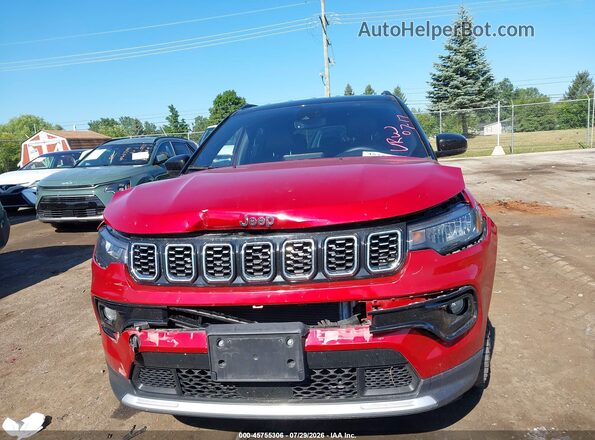 3C4NJDCN7ST579124 2025 JEEP COMPASS Red Սարքավորումների վահանակի տեսք