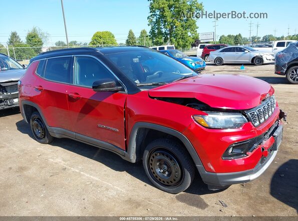 3C4NJDCN7ST579124 2025 JEEP COMPASS Red Սալոնի հետևի տեսք