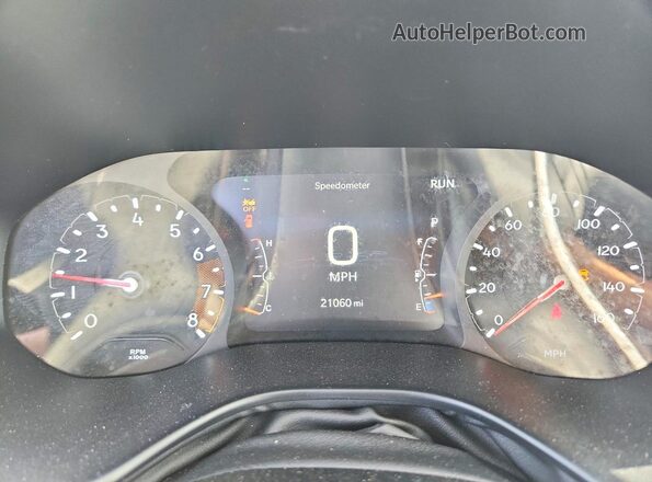 3C4NJDCN7TT178335 2026 JEEP COMPASS Красный Вид щитка приборов