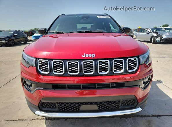 3C4NJDCN7TT178335 2026 JEEP COMPASS Красный Вид наклейки с VIN-кодом