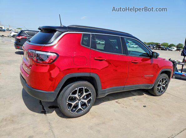 3C4NJDCN7TT178335 2026 JEEP COMPASS Красный Задняя правая четверть