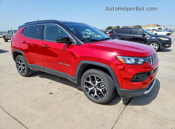 3C4NJDCN7TT178335 2026 JEEP COMPASS Красный Передняя правая четверть