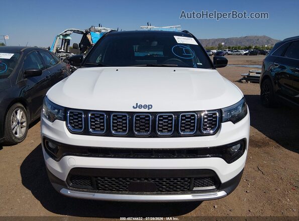 3C4NJDCN7TT271100 2026 JEEP COMPASS White წინა ხედი