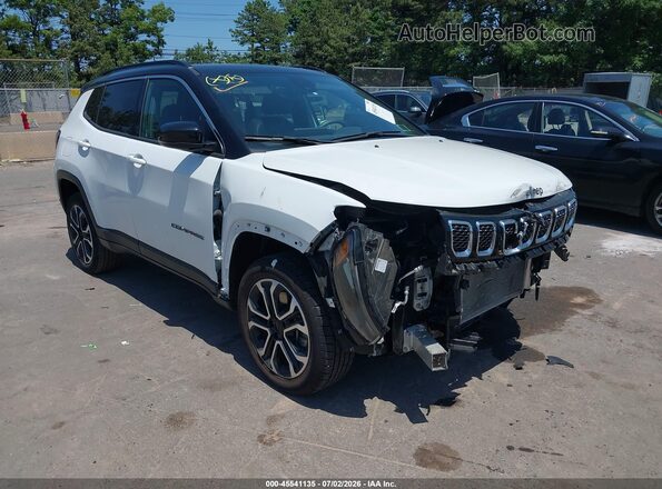 3C4NJDCN8PT537164 2023 JEEP COMPASS White Vista frontal